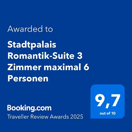 Stadtpalais Romantik-suite 3 Maximal 6 Personen